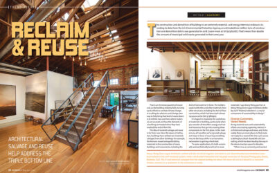 Reclaim & Reuse: Architectural Salvage and Reuse Help Address the Triple Bottom Line