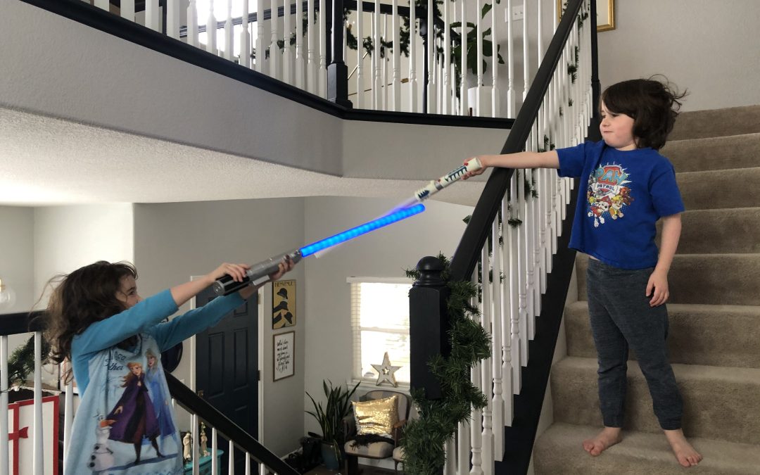 Day 278: Lightsaber Battle!