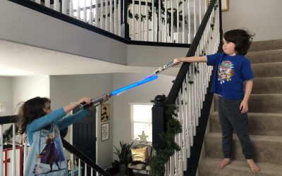 Day 278: Lightsaber Battle!